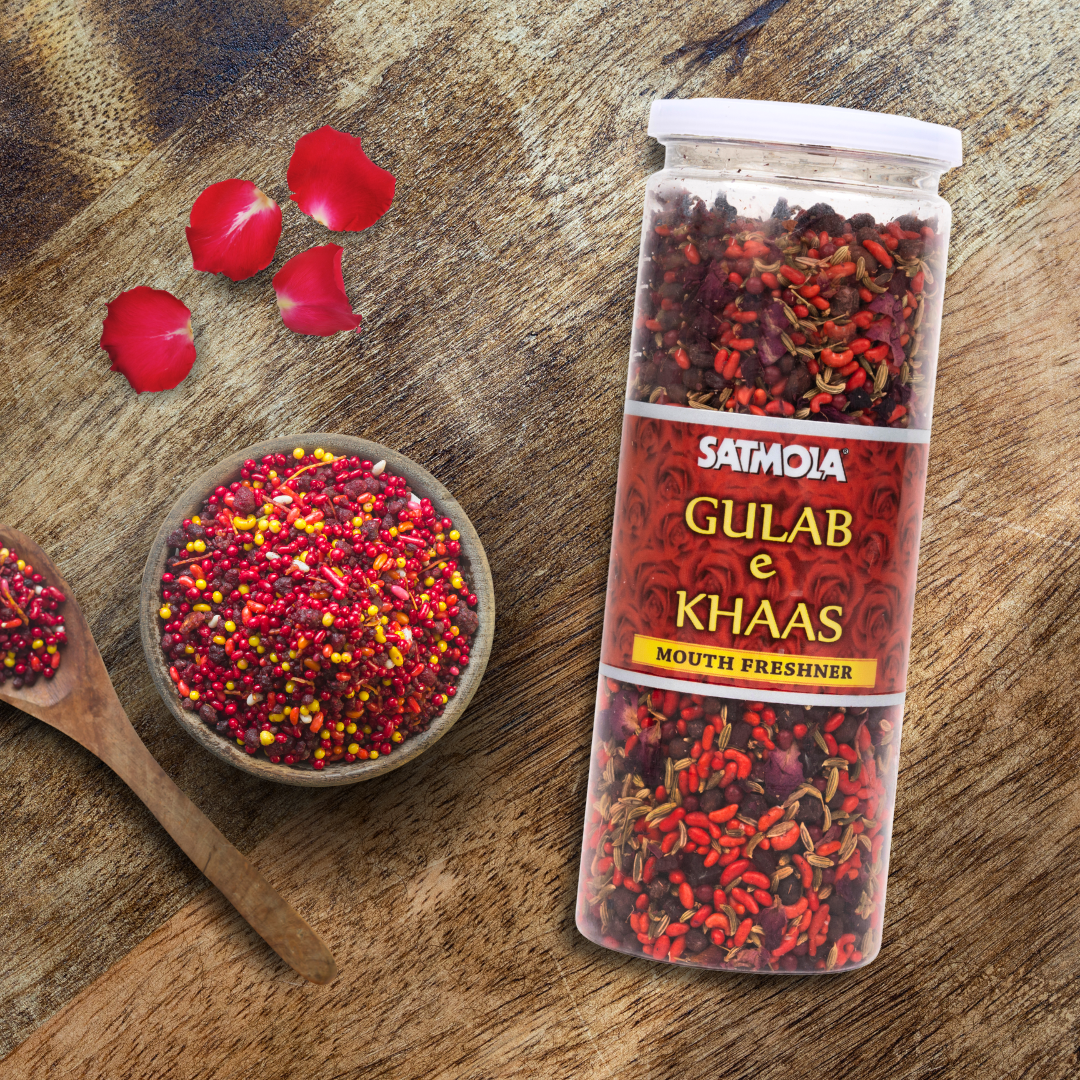 Satmola Gulab-E-Khas Premium Rose Mouth Freshener Flavored Candy 200gm