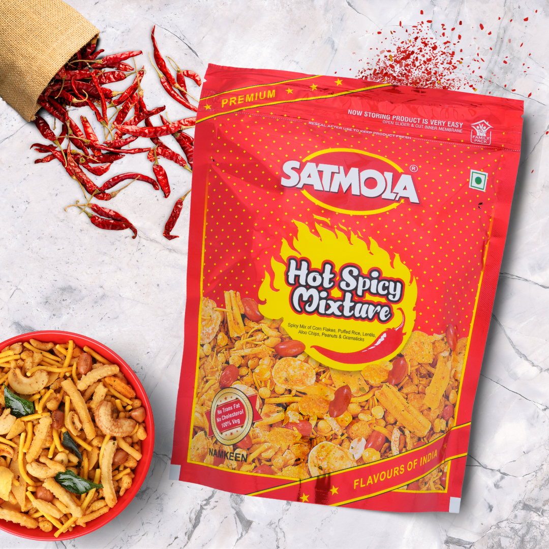 Satmola Hotspicy Namkeen: A Fiery Twist to Traditional Flavors