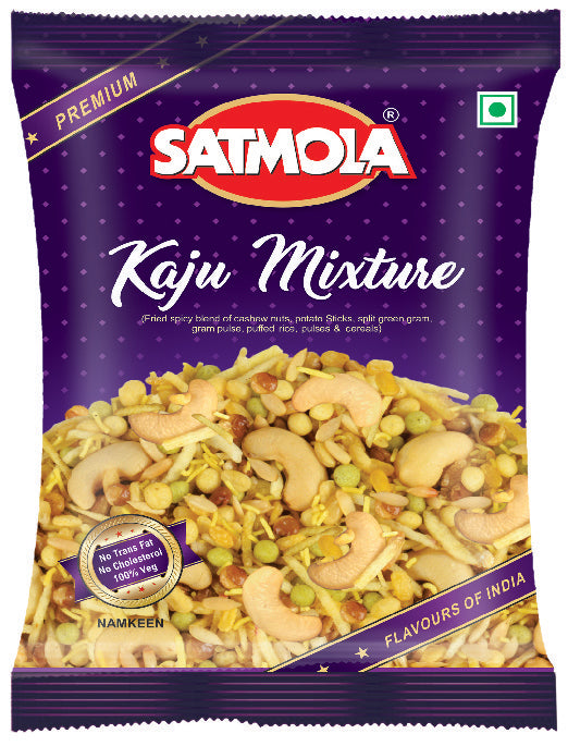 Kaju Mixture Namkeen by SATMOLA – Crunchy Cashew & Sev Snack