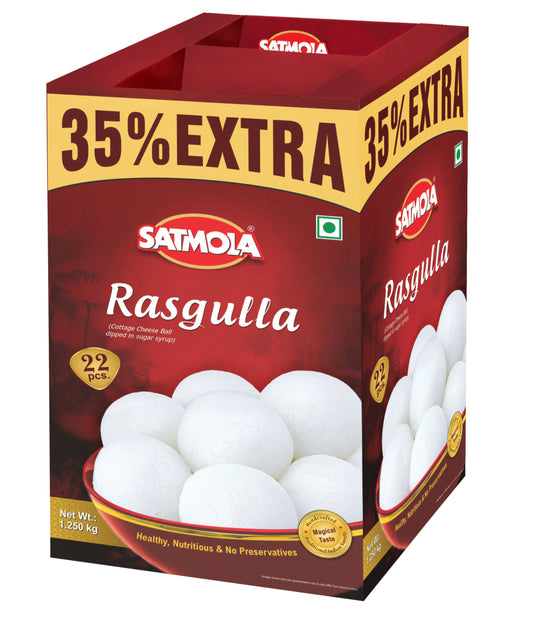 Satmola Rasgulla(1 Kg)- A Delightful Taste of Tradition