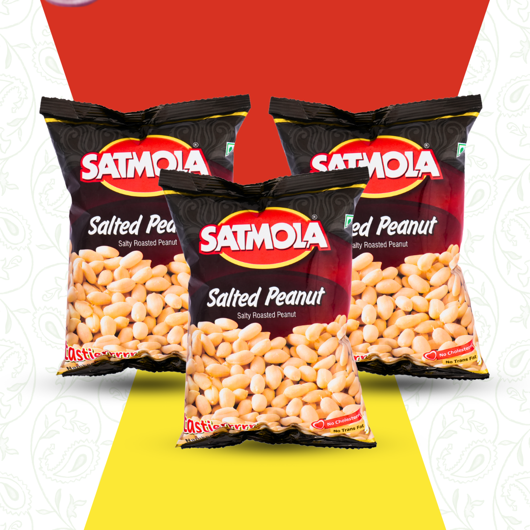 SALTED PEANUT Pack of 3 – Crunchy & Savory Nut Snack