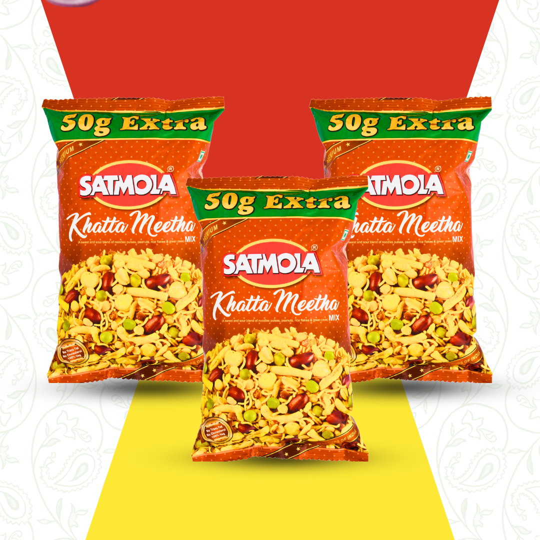 KHATTA MITHA Pack of 3 – Tangy & Sweet Snack Blend