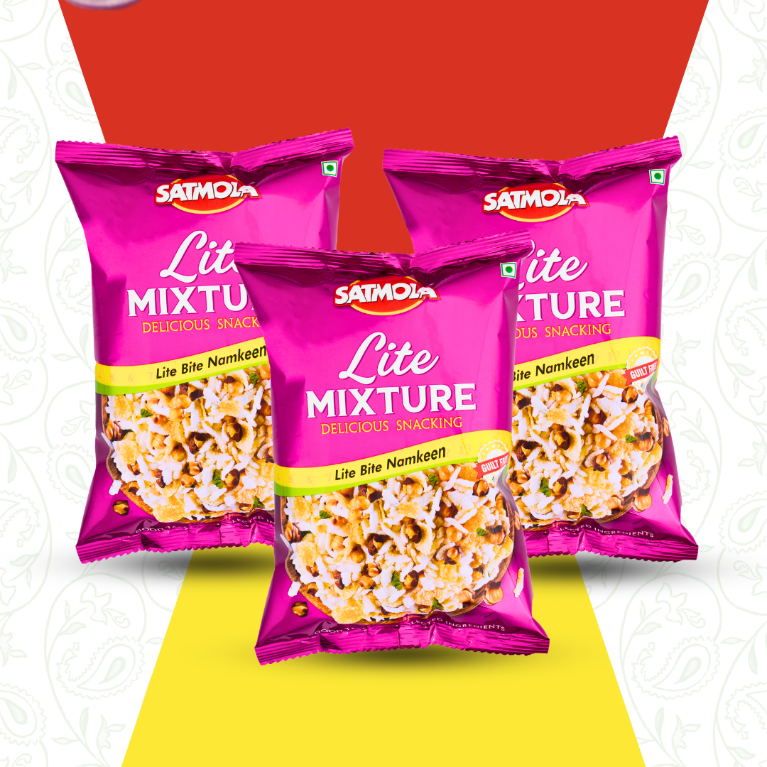 LITE MIXture Namkeen Pack of 3 – Crunchy & Spicy Snack Combo