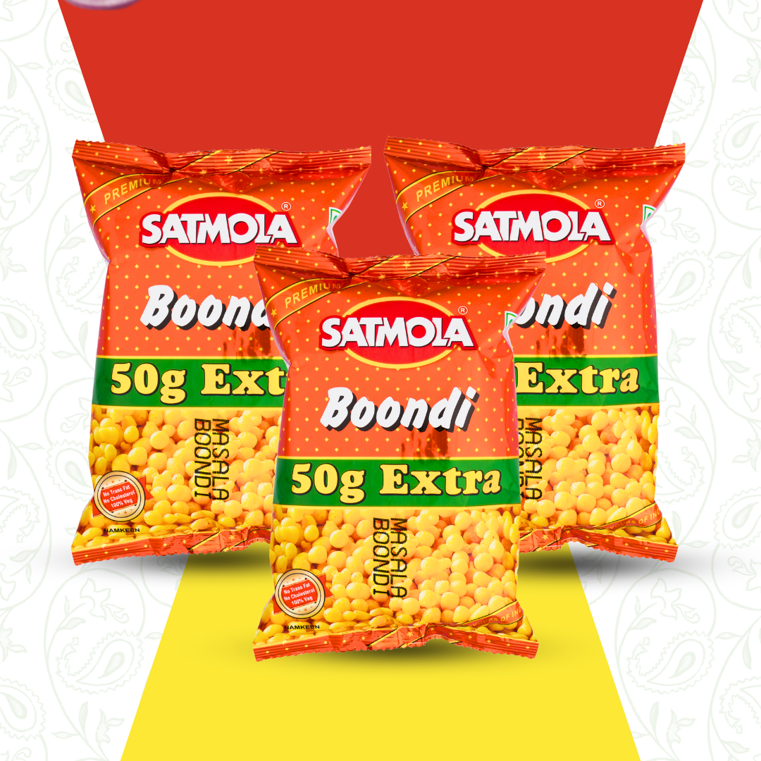 BOONDI MASALA Pack of 3 – Spicy & Savory Snack