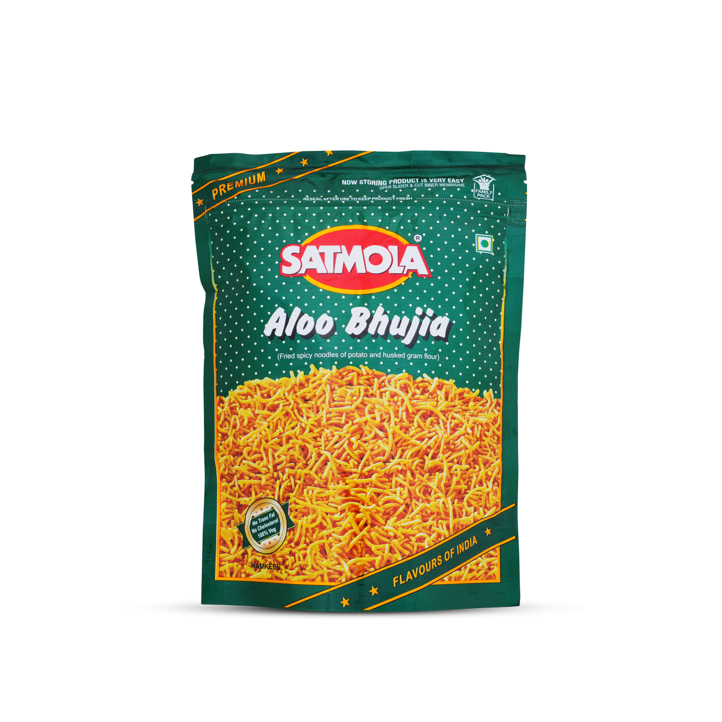 Aloo Bhujia Namkeen – Crispy & Spicy Indian Snack | Satmola