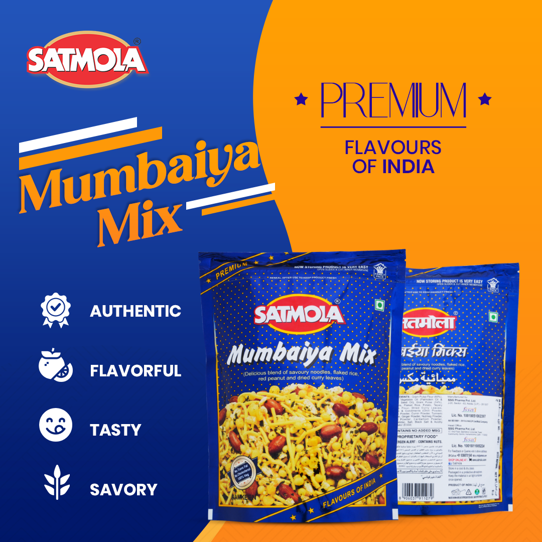 MUMBAIYA MIX (Pack of 2) – Spiced & Flavorful Namkeen