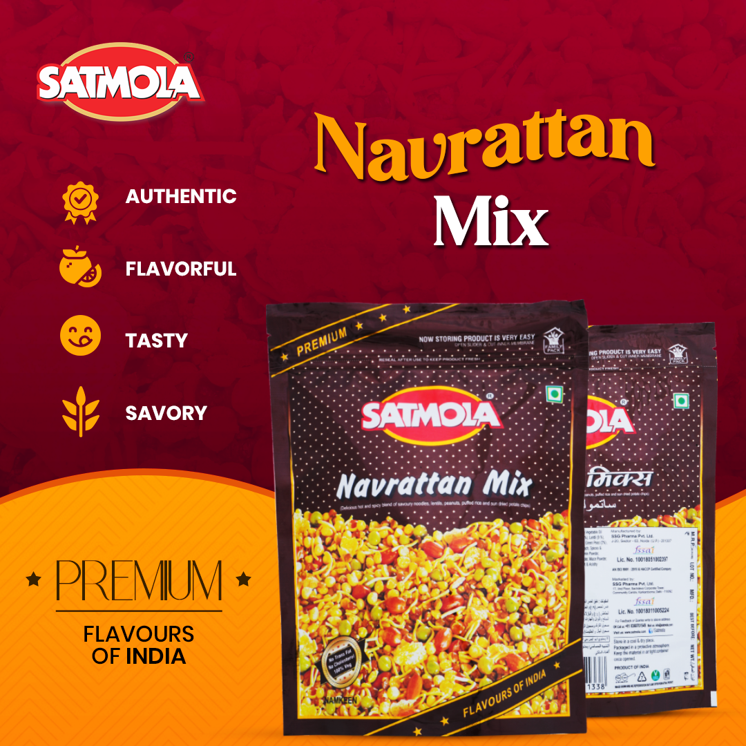 NAVRATAN Pack of 2 – Rich & Flavorful Snack Blend