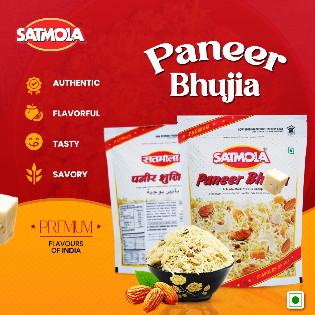 Paneer Bhujia Namkeen - India’s First Authentic Paneer Bhujia Namkeen - Delicious and Crunchy