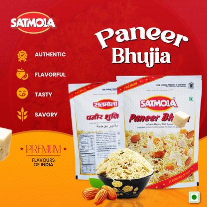 Paneer Bhujia Namkeen – Sweet Almond & Cashew | Pack of 3