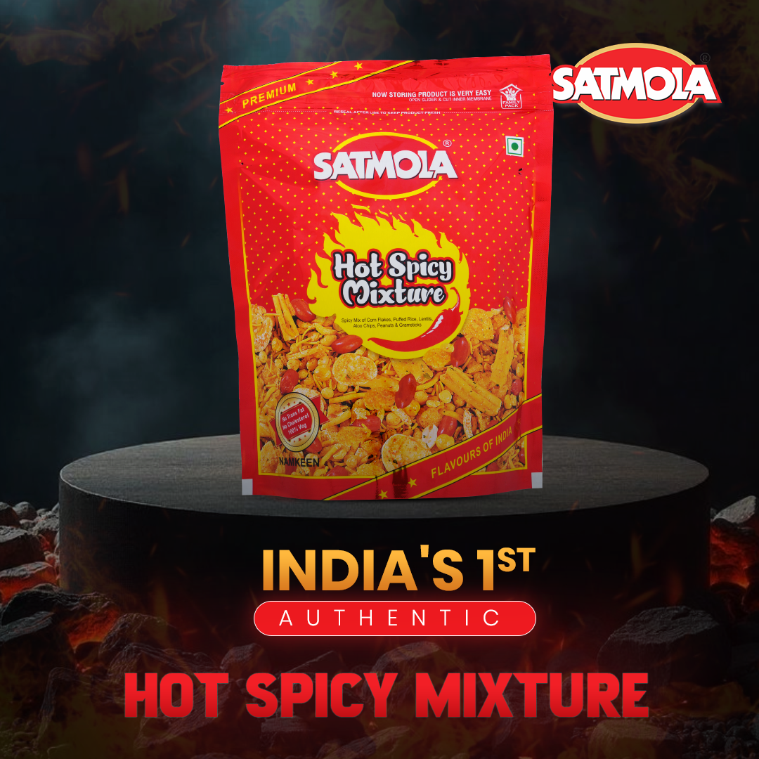 Satmola Hotspicy Namkeen (400g): A Fiery Twist to Traditional Flavors