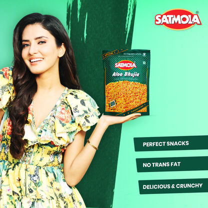 Aloo Bhujia Namkeen – Crispy & Spicy Indian Snack | Satmola