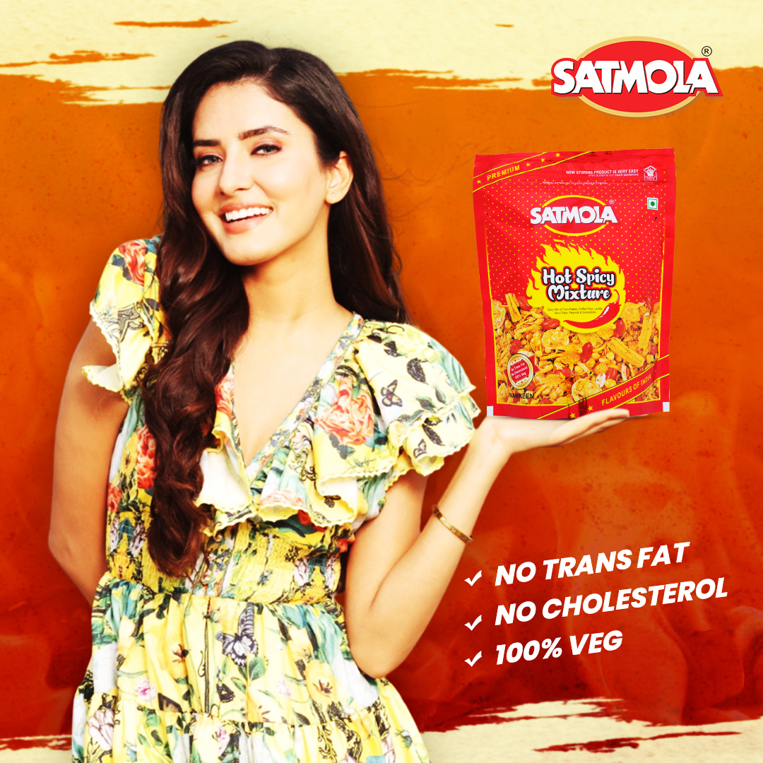 Satmola Hotspicy Namkeen (400g): A Fiery Twist to Traditional Flavors
