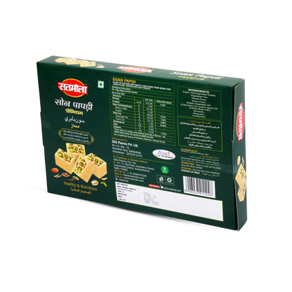 Satmola Soan Papdi Vanaspati 400g (Pack of 2) – Double Fun, Double Delight