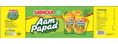 Aam Papad Pouches  - Chatpata Khatta Meetha Candy | 30 Pcs