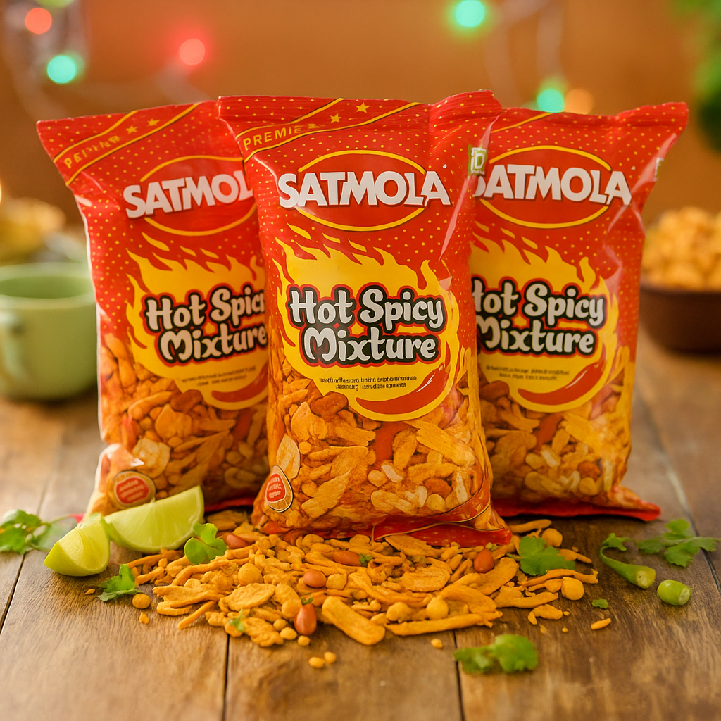 HOT SPICY MIXTURE Pack of 3 – Bold & Flavorful Snack
