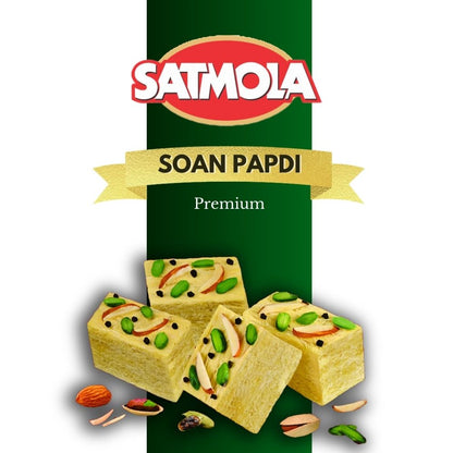 Satmola Soan Papdi Vanaspati 400g (Pack of 2) – Double Fun, Double Delight