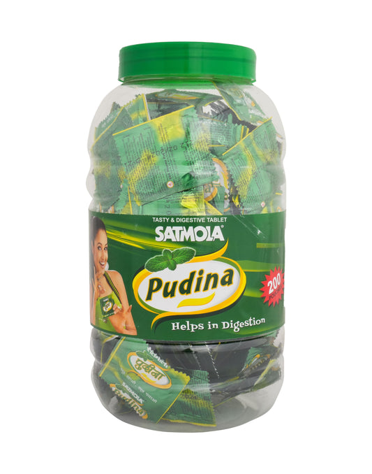 Satmola Pudina Jar: Refreshing Mint Flavor in Every Bite