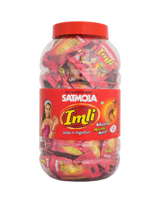 Satmola Imli Jar(125pcs): Authentic Taste of India's Tangy Delight
