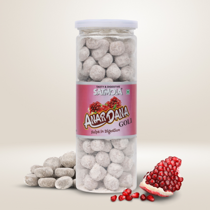 Anardana Tasty Candy 220g Bottle | Khatta Meetha Digestive