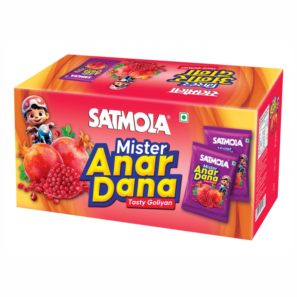 Satmola Mister Anardana: Tasty Goliyan | Box of 30 Pcs