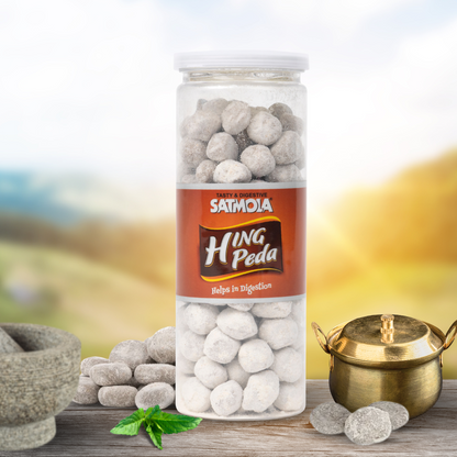 Satmola Hing Peda & Jeera Goli Candy Combo (220g Each) – Tasty & Digestive