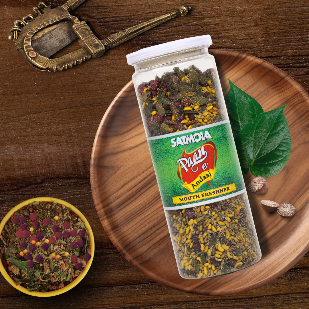 Satmola Exquisite Refreshment Duo: Mouth Freshener Combo - Paan E Andaaj + Shaan Daar