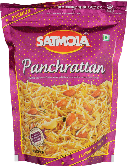 Satmola Classic Crunch: Panchrattan Namkeen Mix 200g