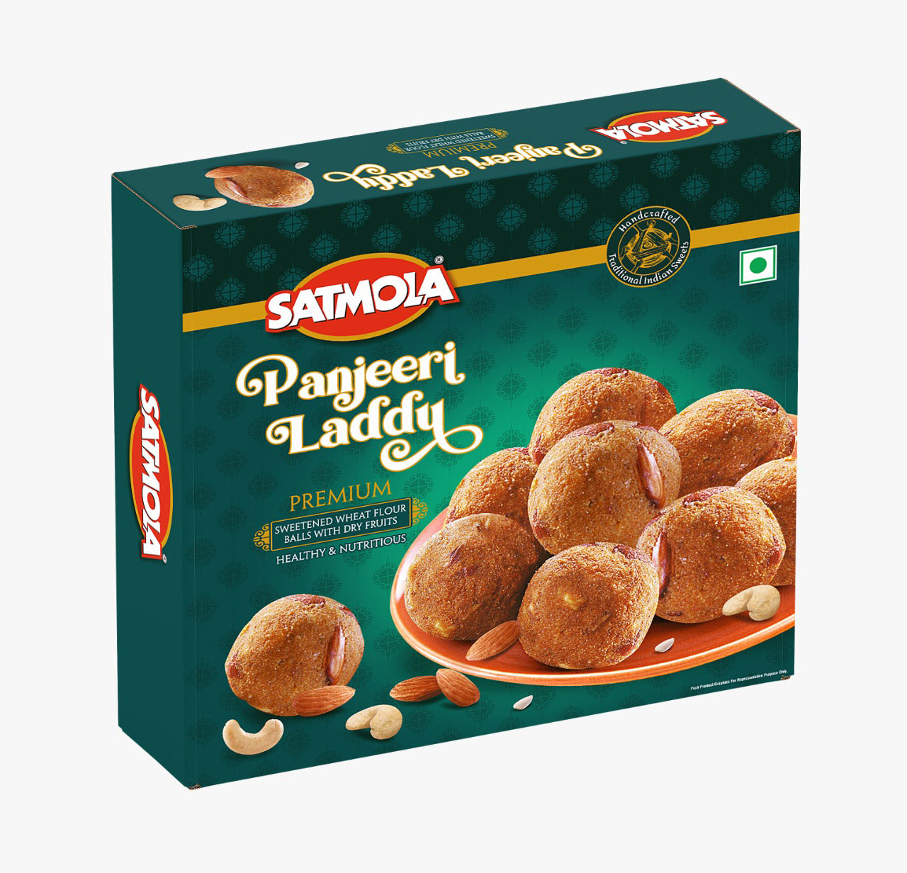 Satmola Panjeeri Laddu 400g (Pack of 4)