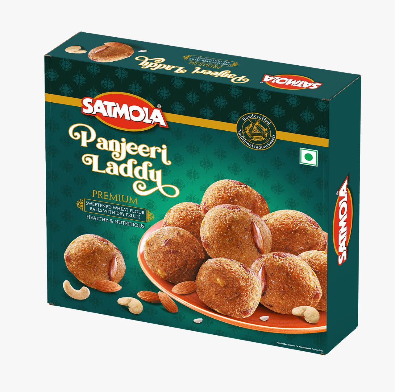 Satmola Panjeeri Laddu 400g (Pack of 4)