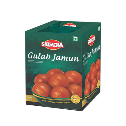 Satmola Gulab Jamun – Soft & Juicy Indian Sweet (1 Kg)