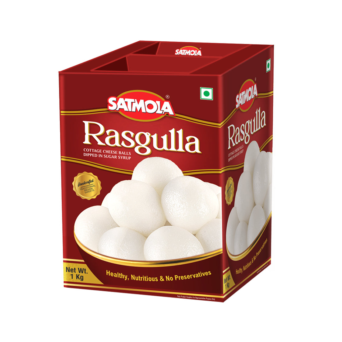 Satmola Rasgulla – Soft & Spongy Indian Sweet