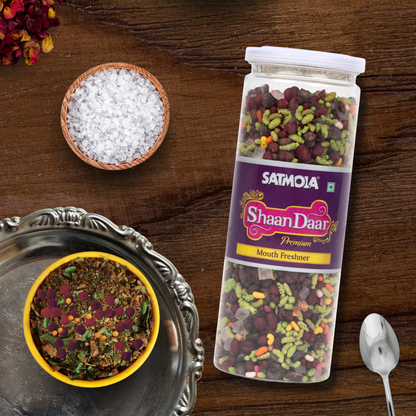 Satmola Shaandar Mouth Freshener - A Burst of Refreshing Flavor 220gm