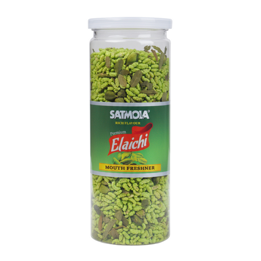 Elaichi Mouth Freshener Big Bottle 180g | Satmola – Refreshing & Aromatic