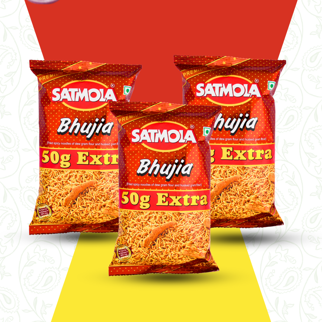 BIKANERI BHUJIA Pack of 3 – Authentic Spiced Snack Blend