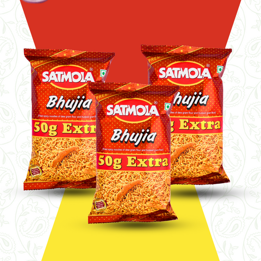 BIKANERI BHUJIA Pack of 3 – Authentic Spiced Snack Blend