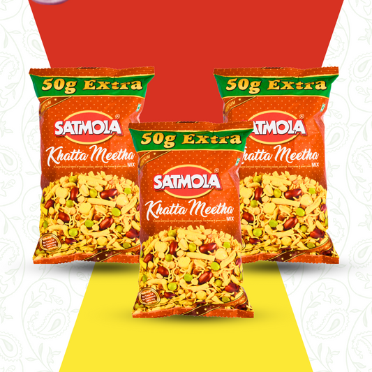 KHATTA MITHA Pack of 3 – Tangy & Sweet Snack Blend