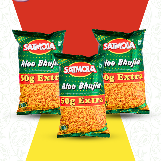 ALOO BHUJIA Pack of 3 – Crispy & Spicy Potato Snack