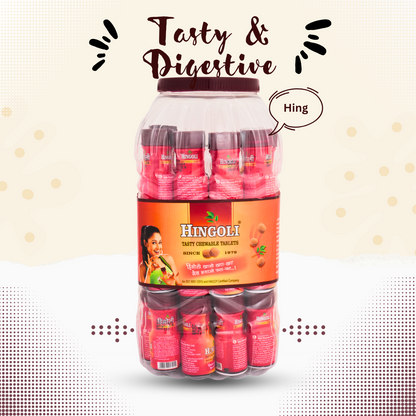 Hingoli Digestive Candy Jar Pack of 40 Bottles