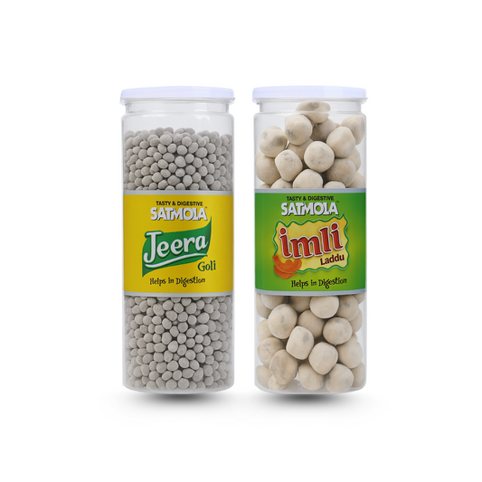Satmola Jeera Goli Imli Laddu Candy 