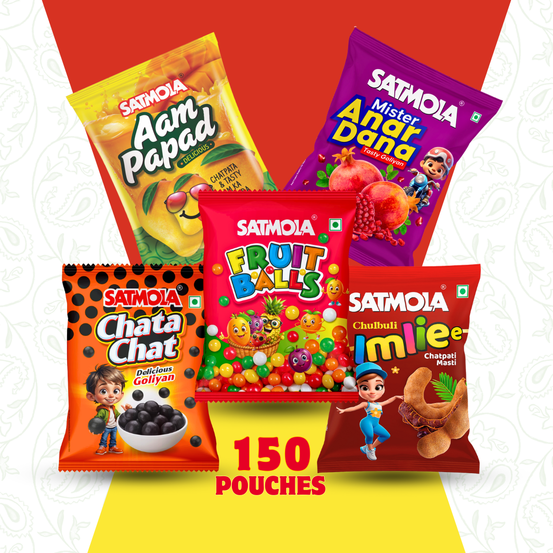 AAM PAPAD, ANARDANA, IMLEE, FRUIT BALLS, CHATA CHAT Tasty Candy 