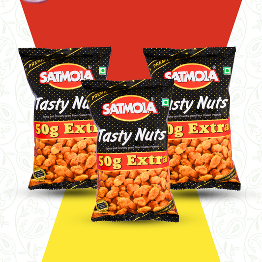 TASTY NUTS Pack of 3 – Crunchy & Savory Nut Mix