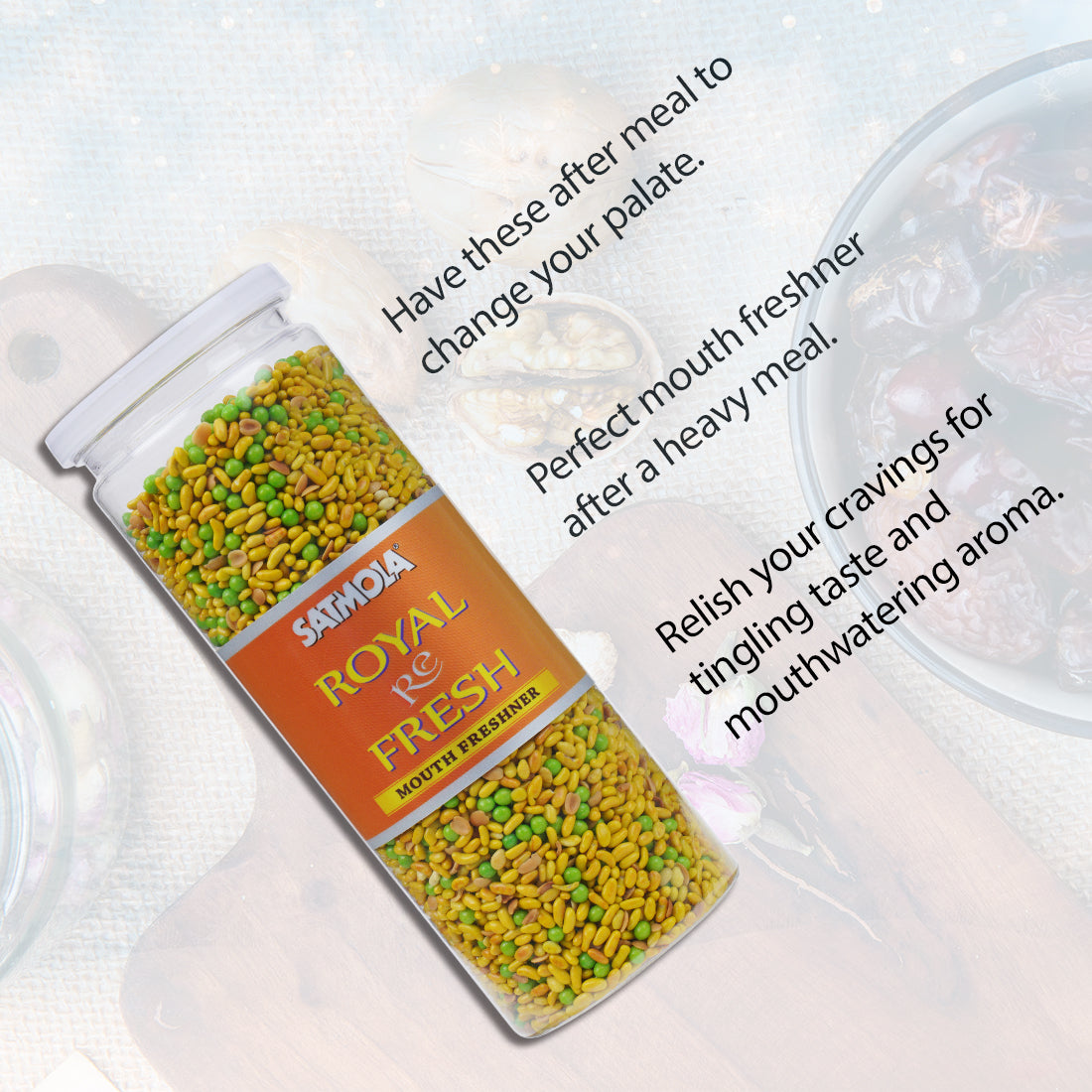 Satmola Royal Re-fresh- Energize Your Day with Natural Goodness  200gm