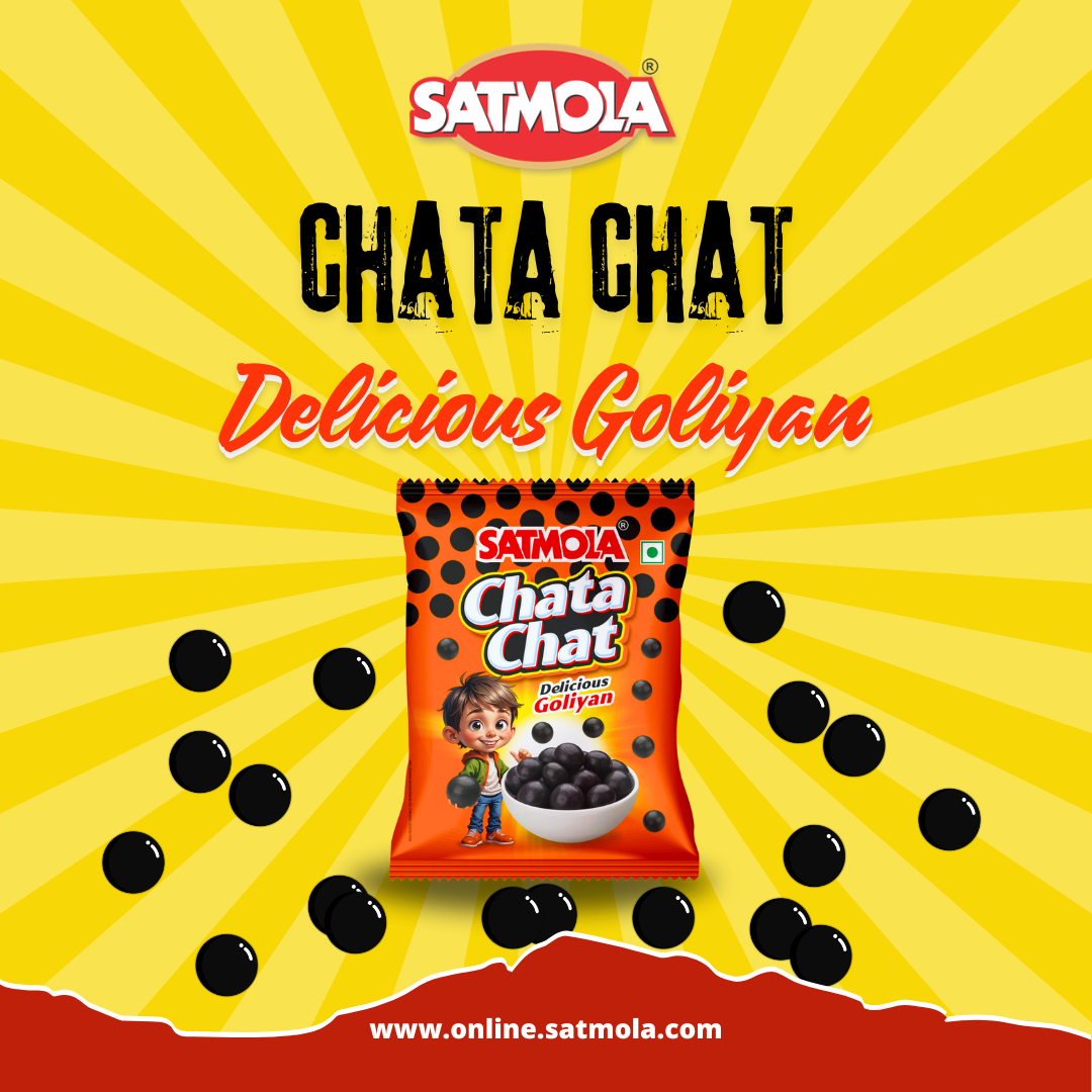 Satmola Chata Chat Tangy Spicy Fun | Box of 30 Pcs